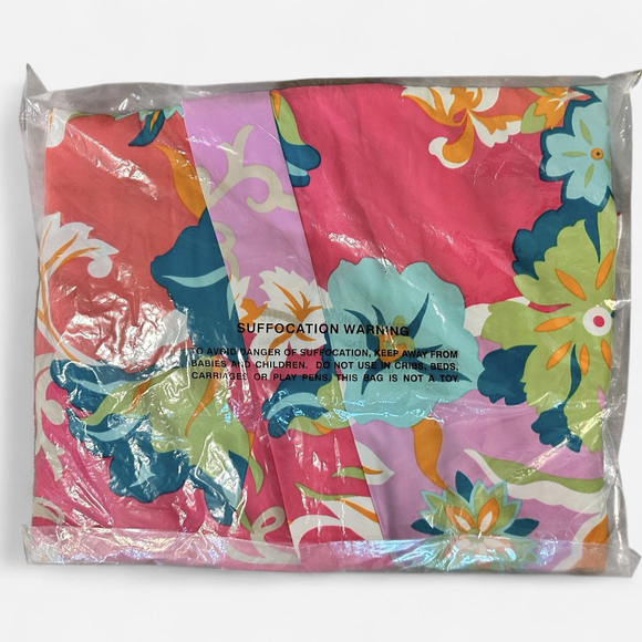 NWT As seen on “Sirens” Show Netflix Marbella Floral Wrap Robe by Natori in Pink - Picture 5 of 5